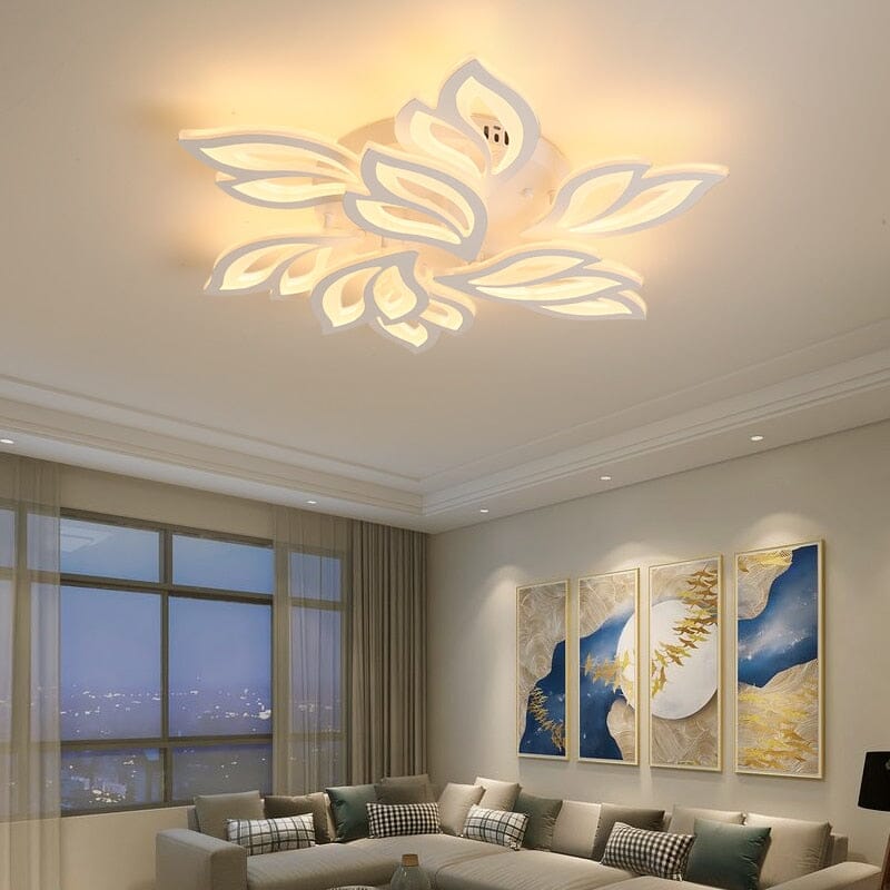 Elegant Floral Ceiling Lights - BritishElegance
