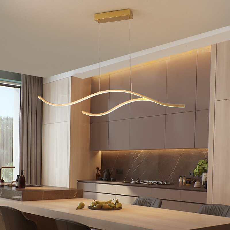 Modern Geometric Crystal LED Chandelier Light
