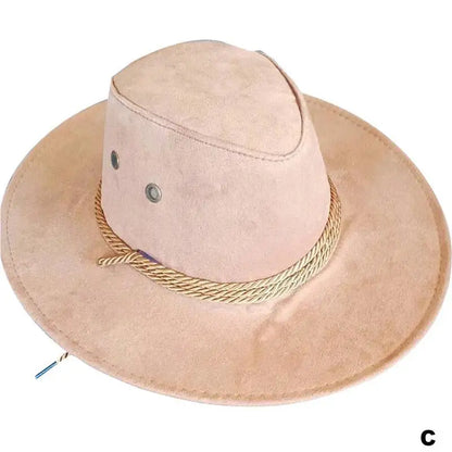 Classic Mens Wide Brim Summer Hat