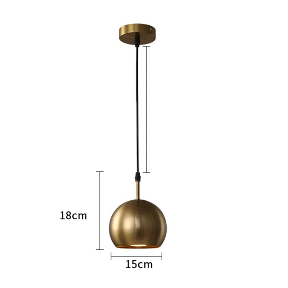 Classic Gold Drop Necklace