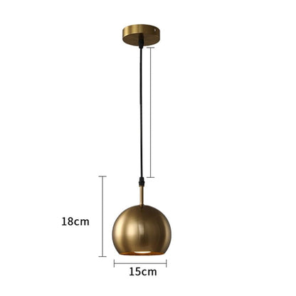 Classic Gold Drop Necklace