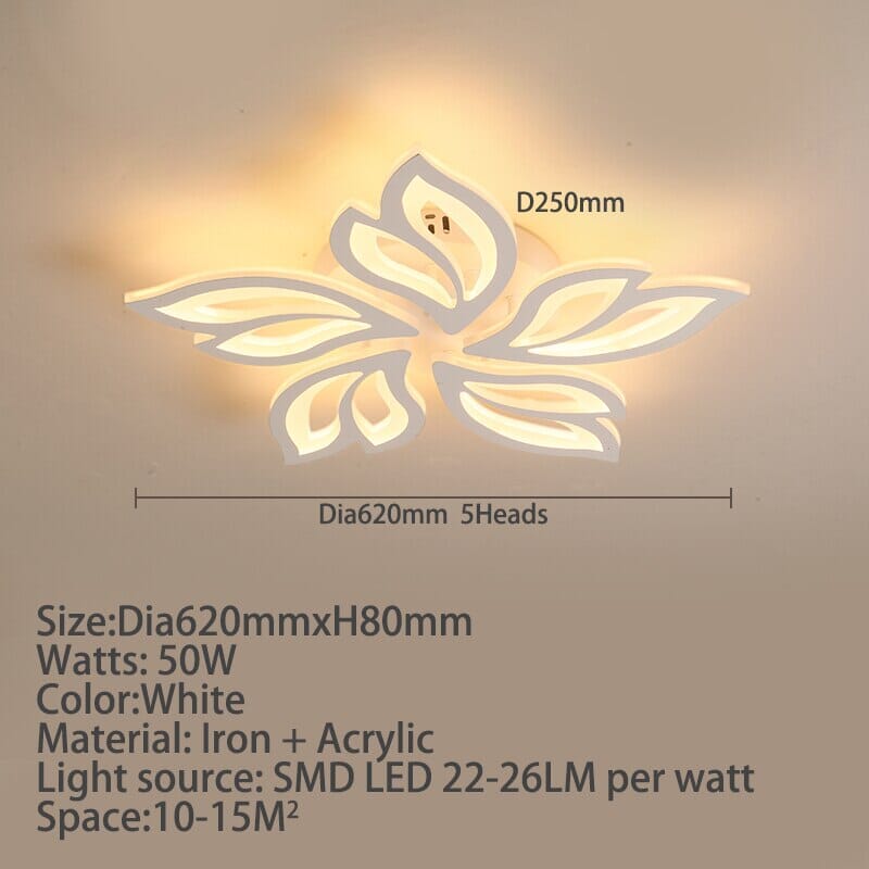 Elegant Floral Ceiling Lights