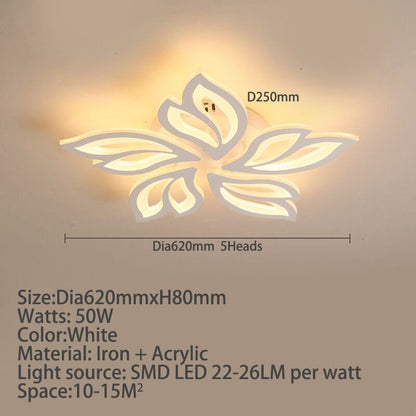 Elegant Floral Ceiling Lights