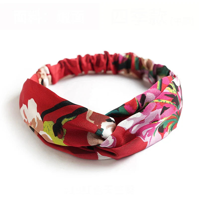 Bohemian Chic Headband – Soft Elastic Hair Tie