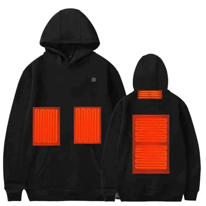 Heated Zip Hoodie for Unisex