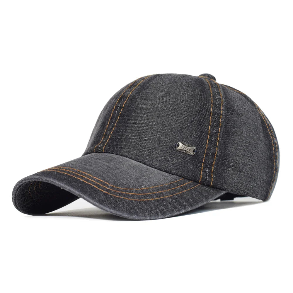 Classic Fitted Cotton Baseball Cap