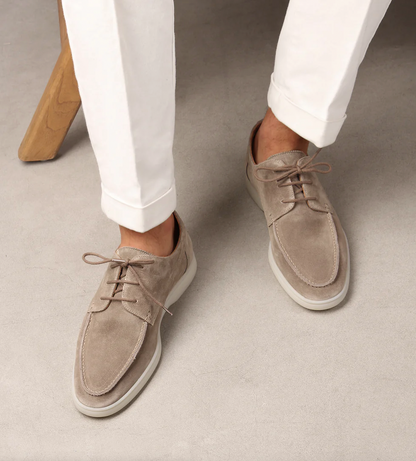 Stylish Leather Penny Loafers