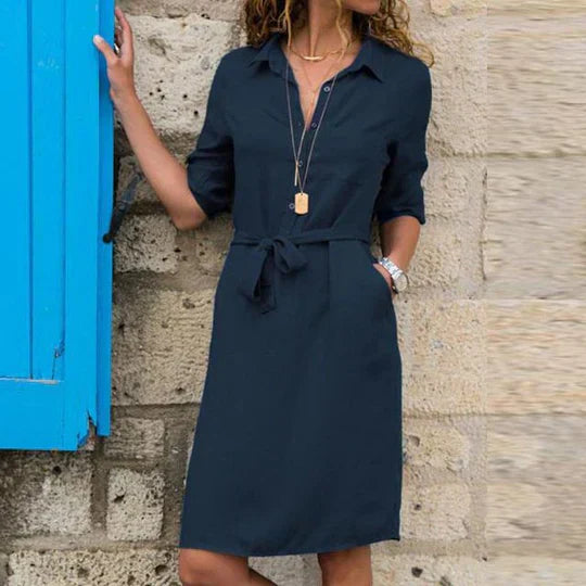 Elegant Ladies' Formal Fitted Dress - BritishElegance