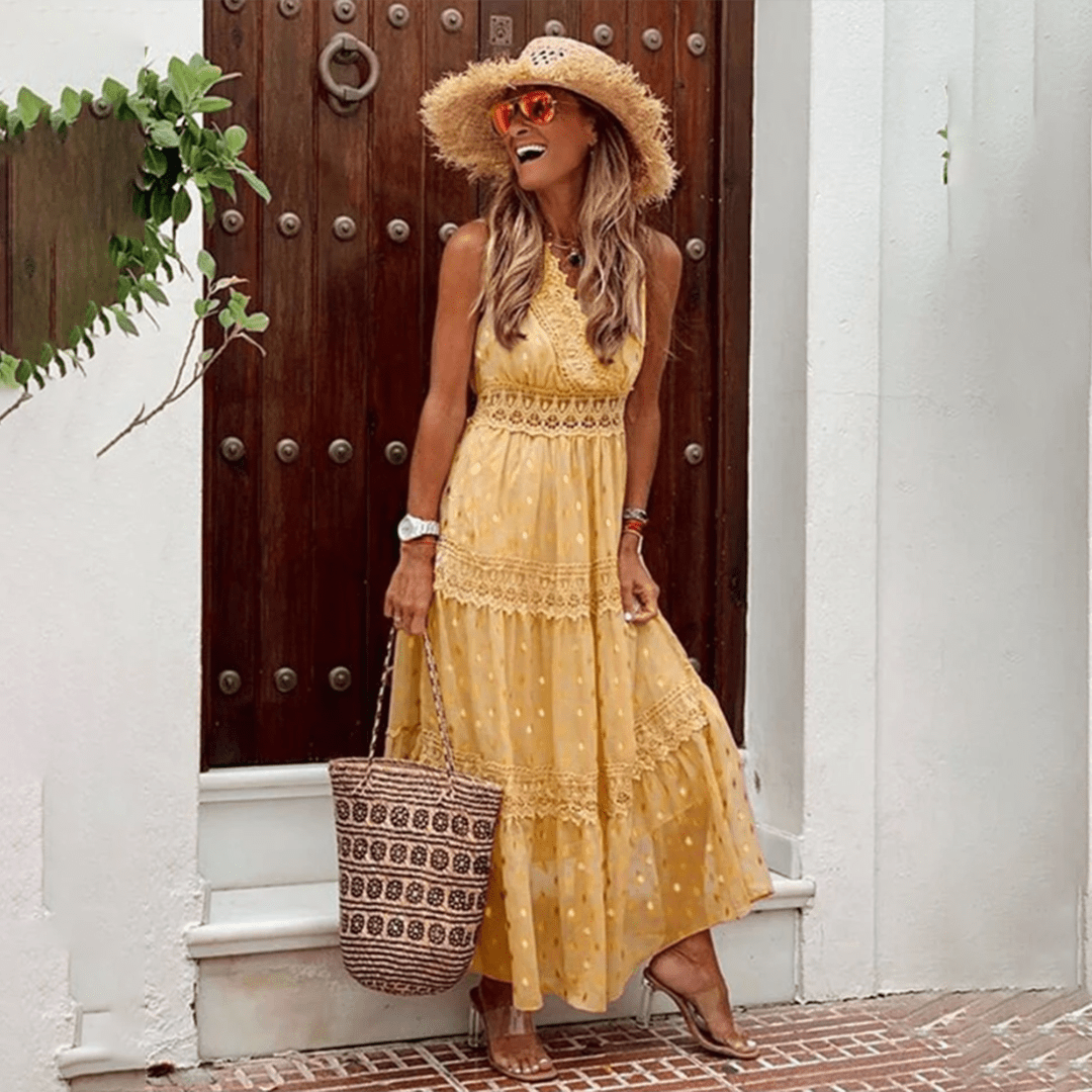 Chic Bohemian Long Maxi Dress for Women
