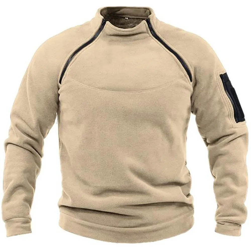 Warm Waterproof Men's Zipper Jacket