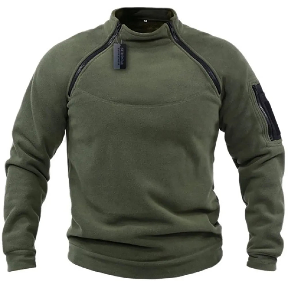 Warm Waterproof Men's Zipper Jacket
