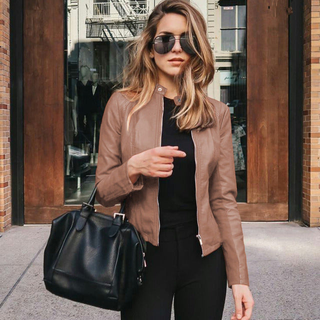 Women's Fitted Lightweight Bomber Jacket
