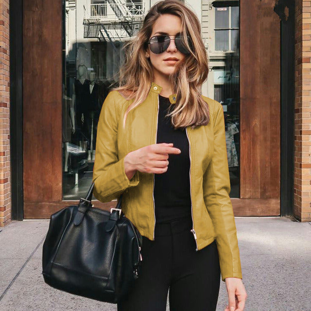 Women's Fitted Lightweight Bomber Jacket