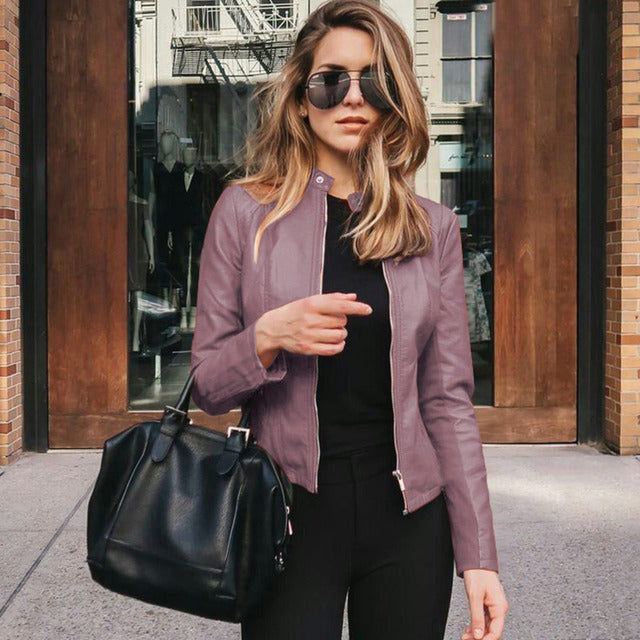 Women's Fitted Lightweight Bomber Jacket