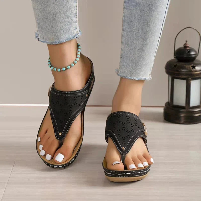 Comfortable Women's Summer Wedge Flip Flops
