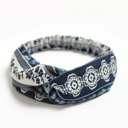 Bohemian Chic Headband – Soft Elastic Hair Tie