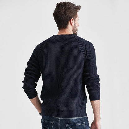 Lars – Knitted Men's Jumper with Crew Neck