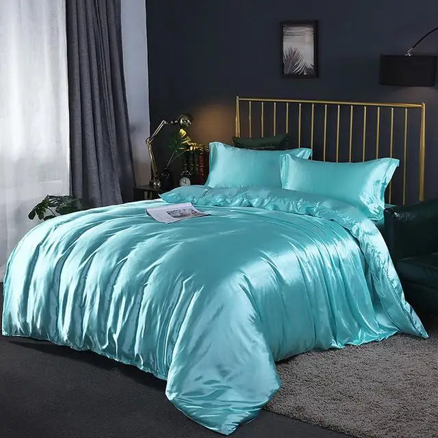 Soft 4-Piece Bed Set Sheets Duvet Cover Pillowcases