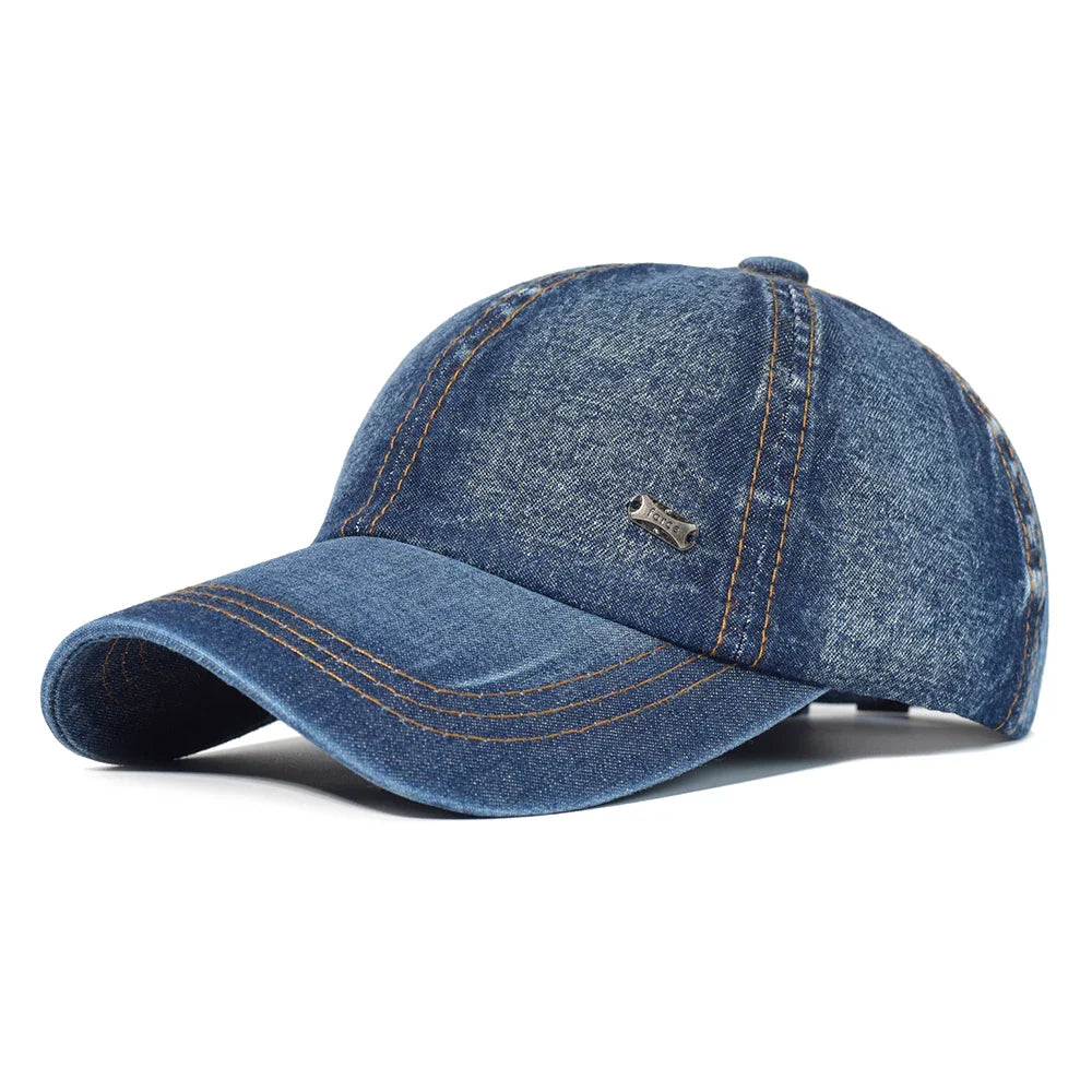 Classic Fitted Cotton Baseball Cap