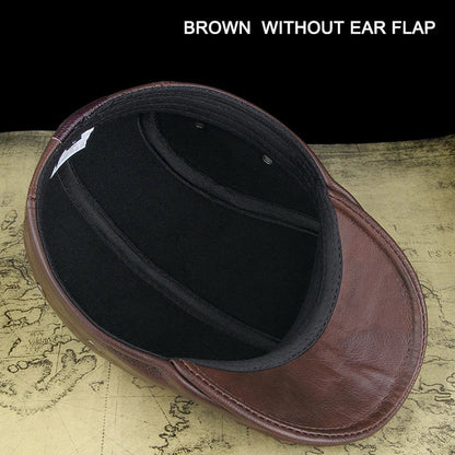 Authentic Leather Father's Baseball Cap