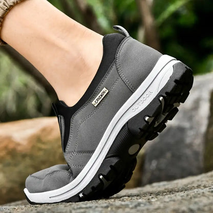 Hiking Shoes - Polyester Blend Upper & Shock Absorption