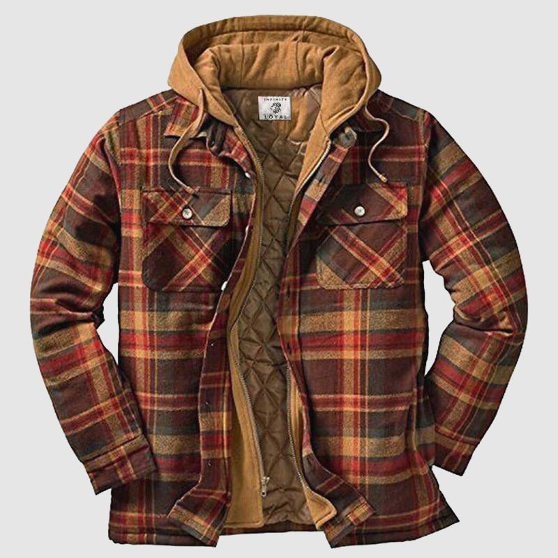 Hooded Jacket - Long Sleeve Coverage & Adjustable Hood
