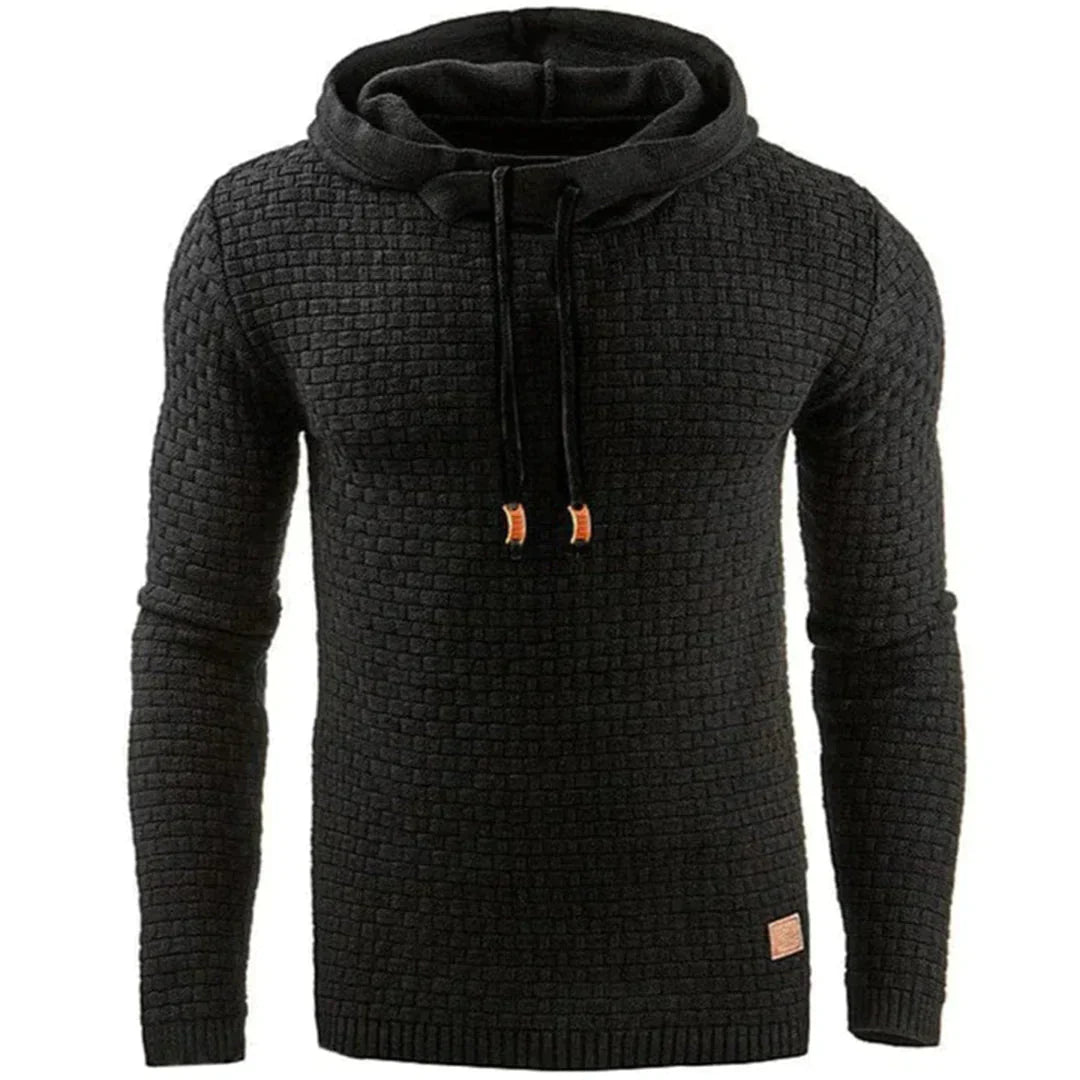 Hooded Sweatshirt – Polyester Blend & Fitted Hood Coverage