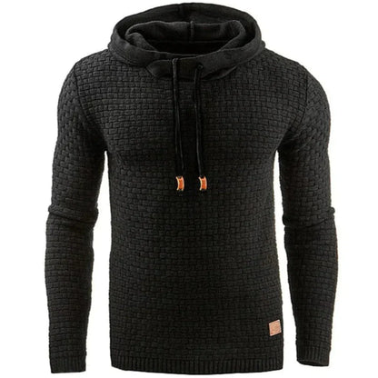 Hooded Sweatshirt – Polyester Blend & Fitted Hood Coverage
