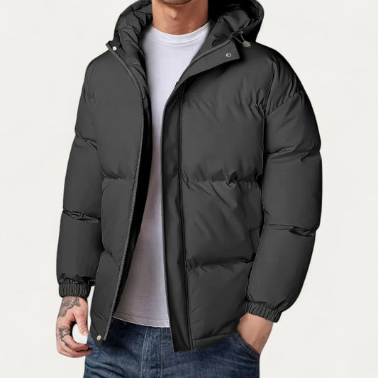 Men’s Padded Hooded Winter Jacket