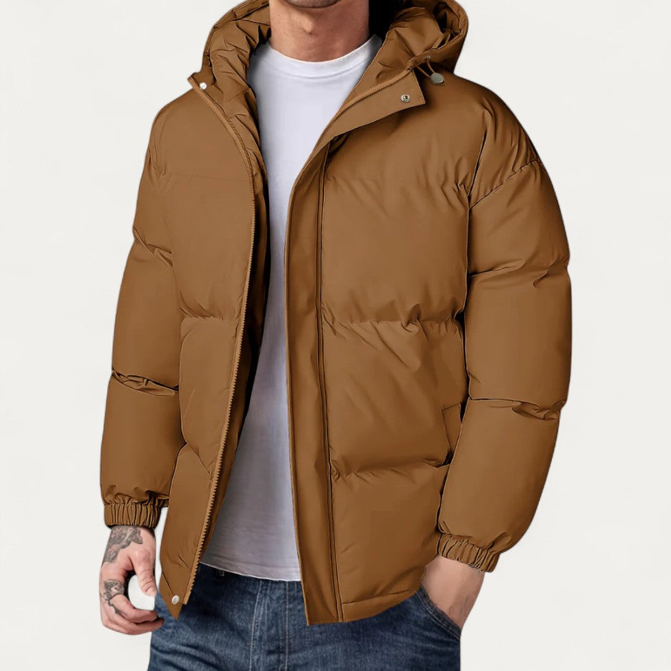 Men’s Padded Hooded Winter Jacket