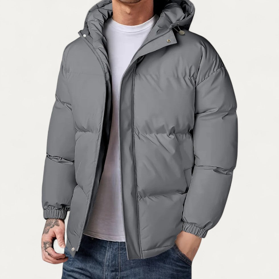 Men’s Padded Hooded Winter Jacket