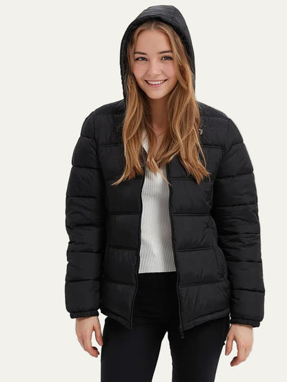 Women’s Hip-Length Puffer Jacket