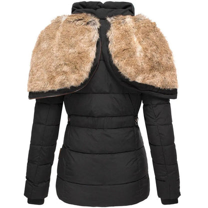 Hooded Slim Fit Puffer Jacket for Women