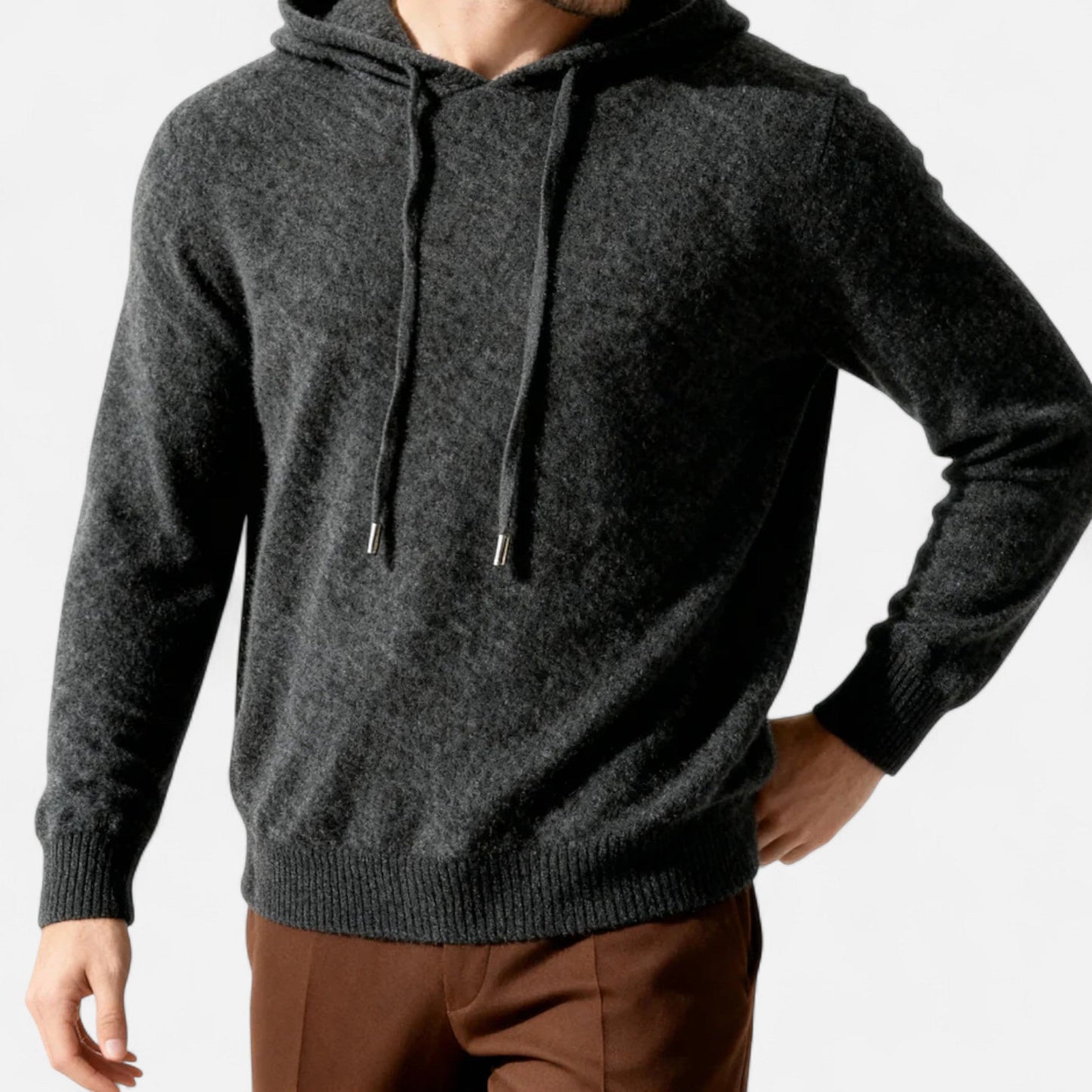 Men’s 100% Wool Hoodie