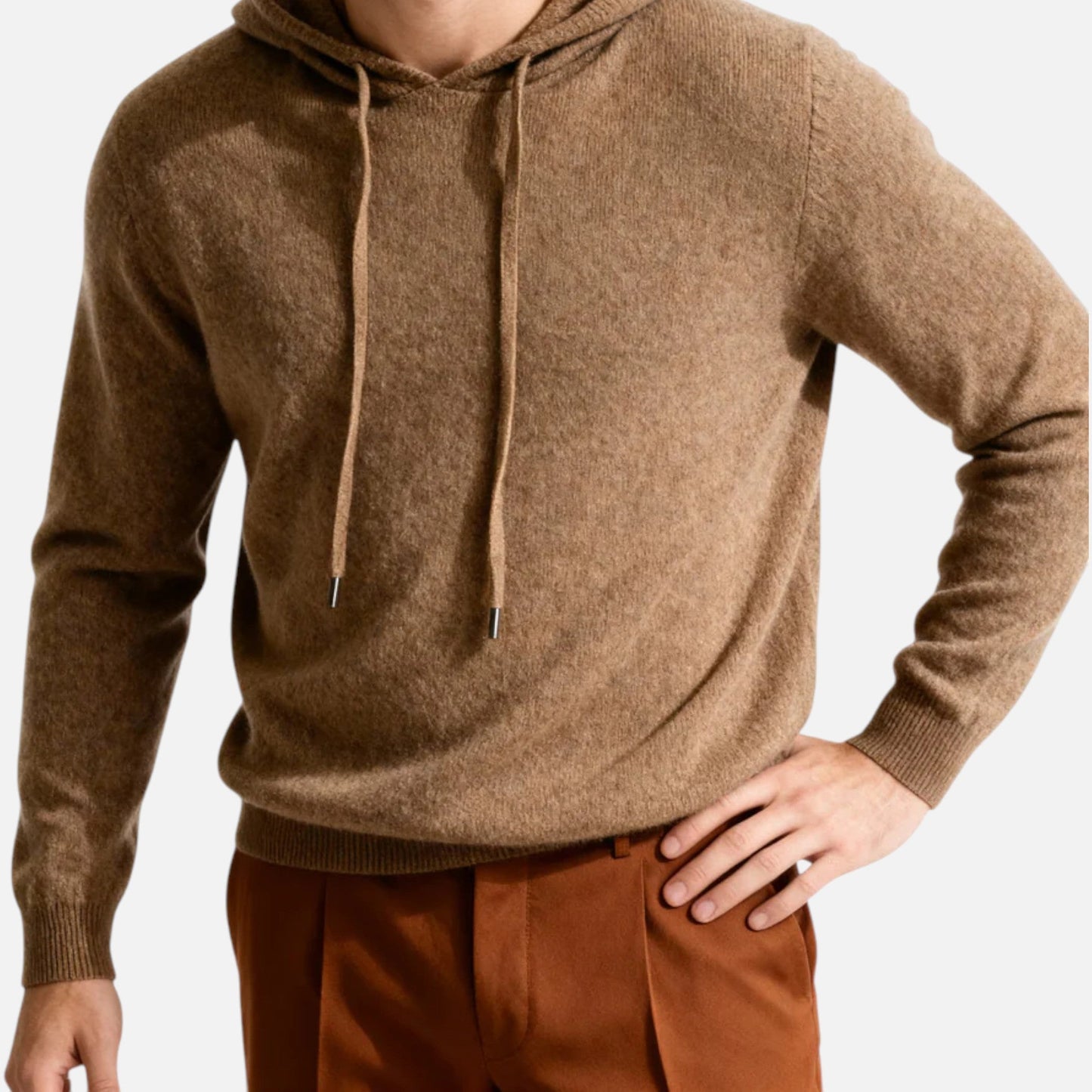 Men’s 100% Wool Hoodie