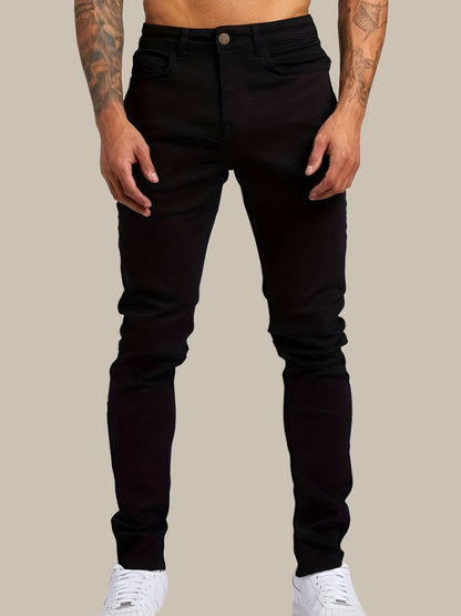 Men's Casual Slim Fit Jeans with Modern Comfort Stretch