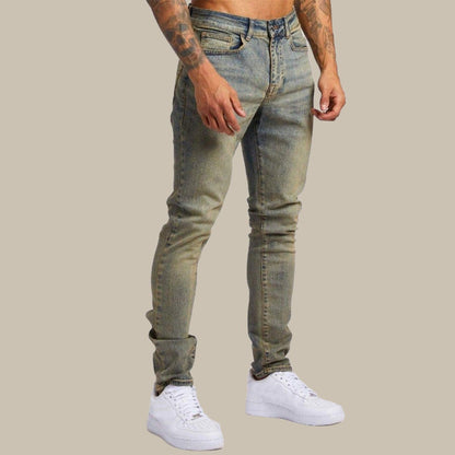 Men's Casual Slim Fit Jeans with Modern Comfort Stretch