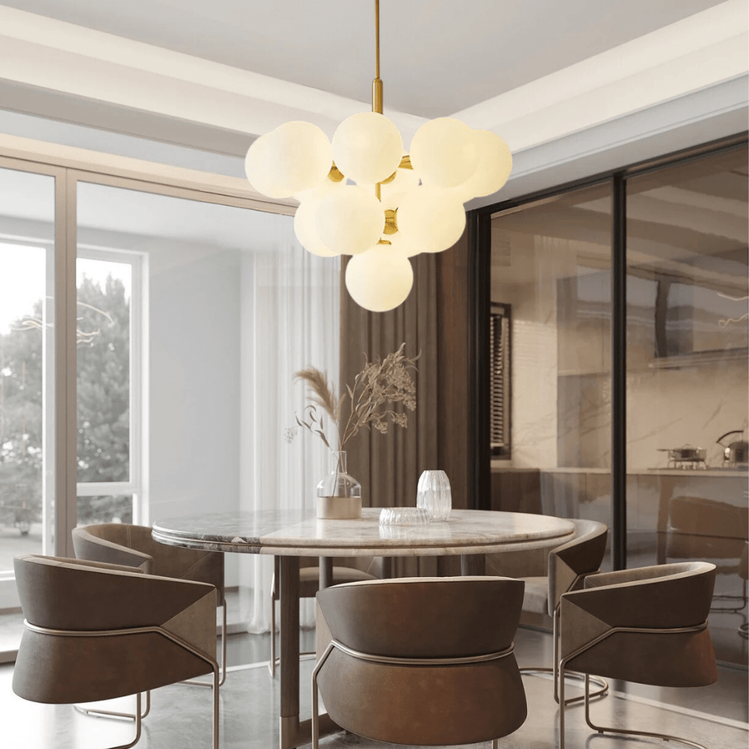 Modern Five Light LED Pendant Chandelier - BritishElegance