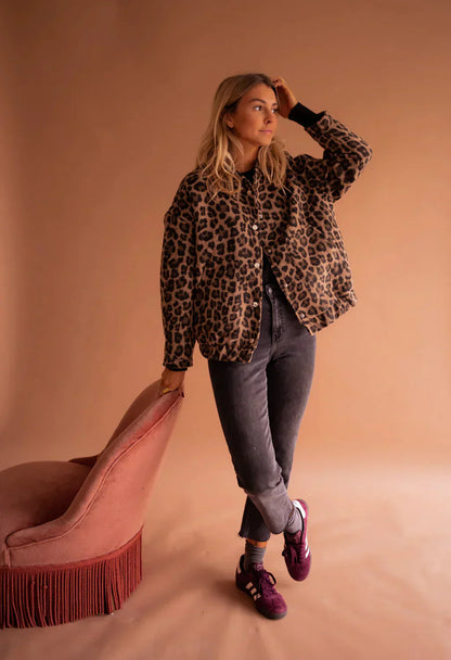 Coral | Women's Winter jacket | Oversized