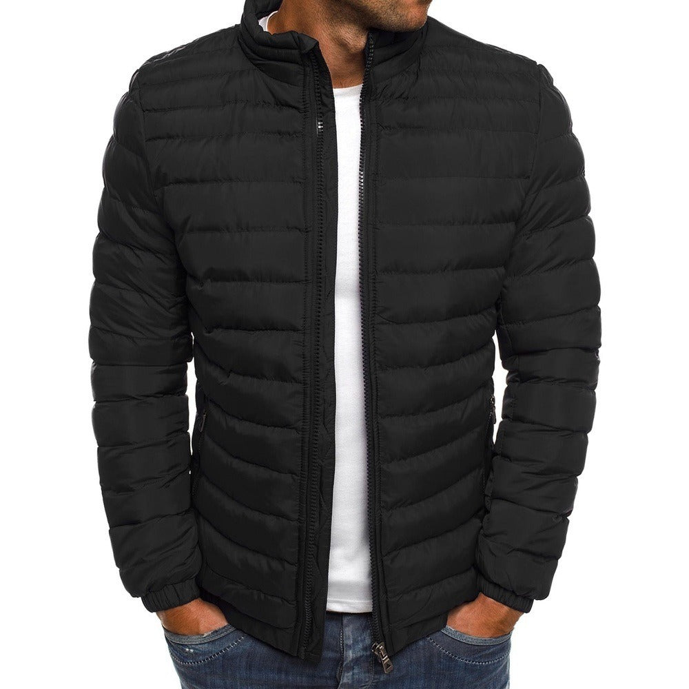 Men's Thin Waterproof Puffer Coat - BritishElegance