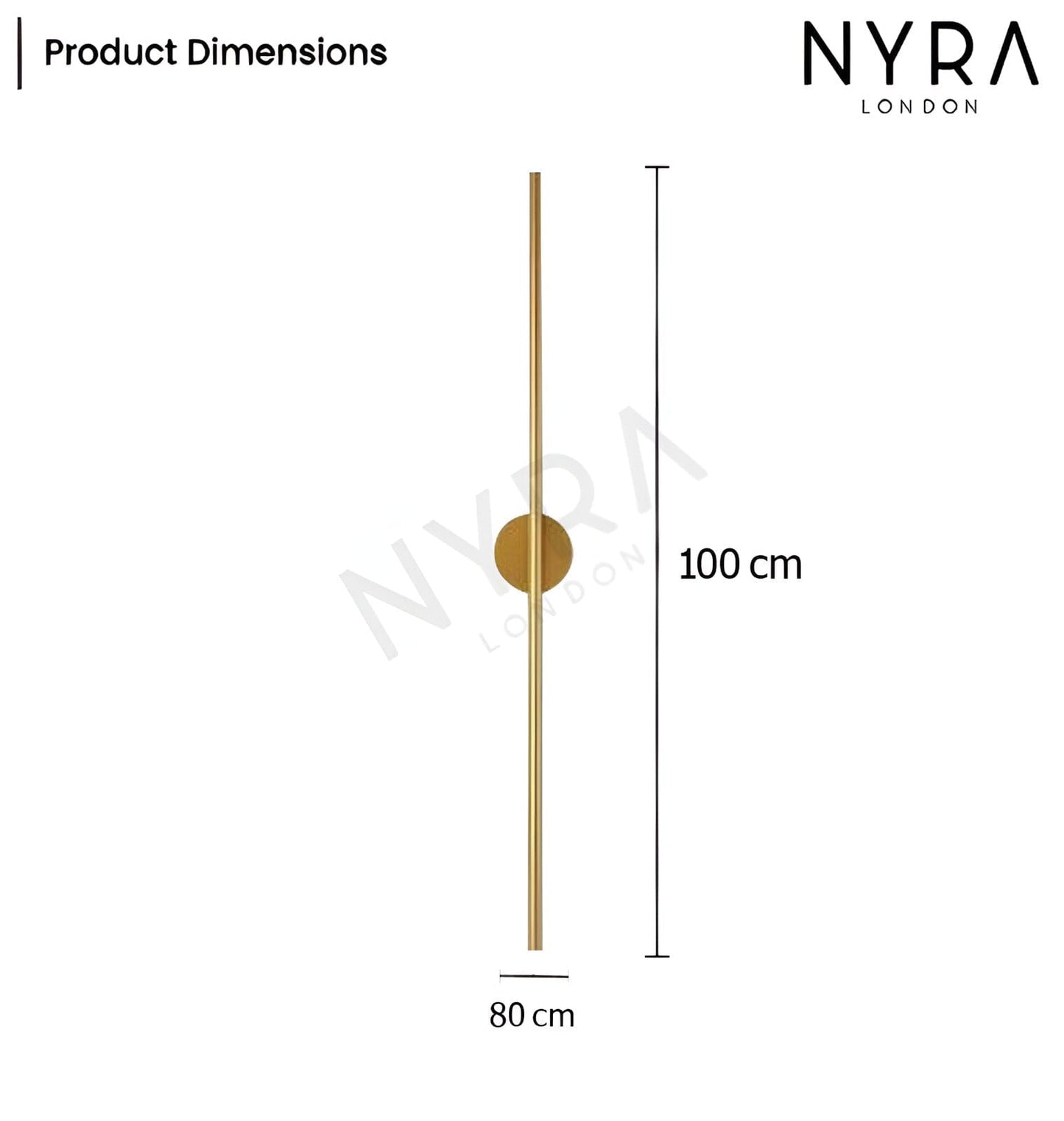 Gold Metal Tube