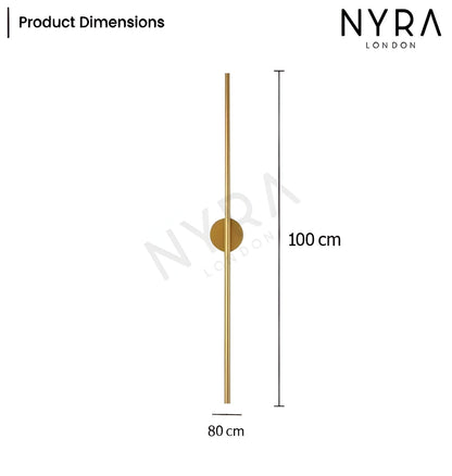 Gold Metal Tube
