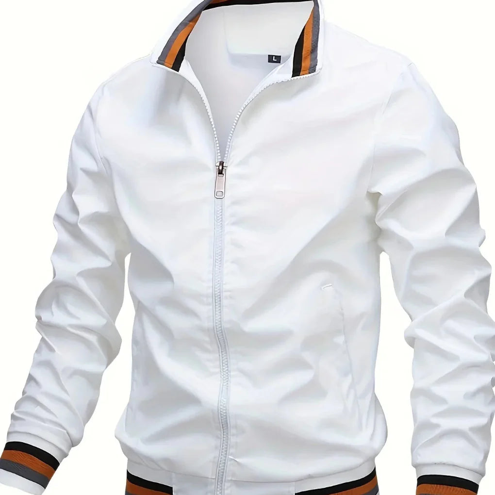 Men’s Transitional Jacket with Collar