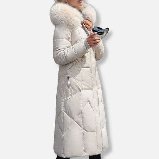 Women’s Full-Length Quilted Puffer Coat