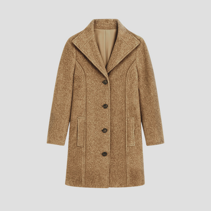 Men’s Classic Tailored Single-Breasted Coat