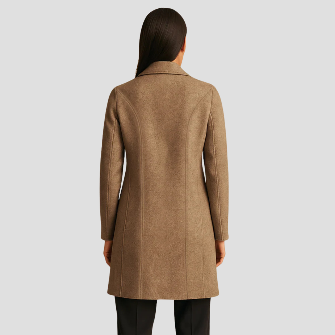 Men’s Classic Tailored Single-Breasted Coat