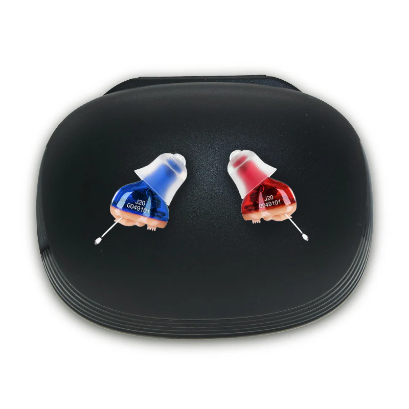 Compact Rechargeable Hearing Aid With Noise Reduction - BritishElegance