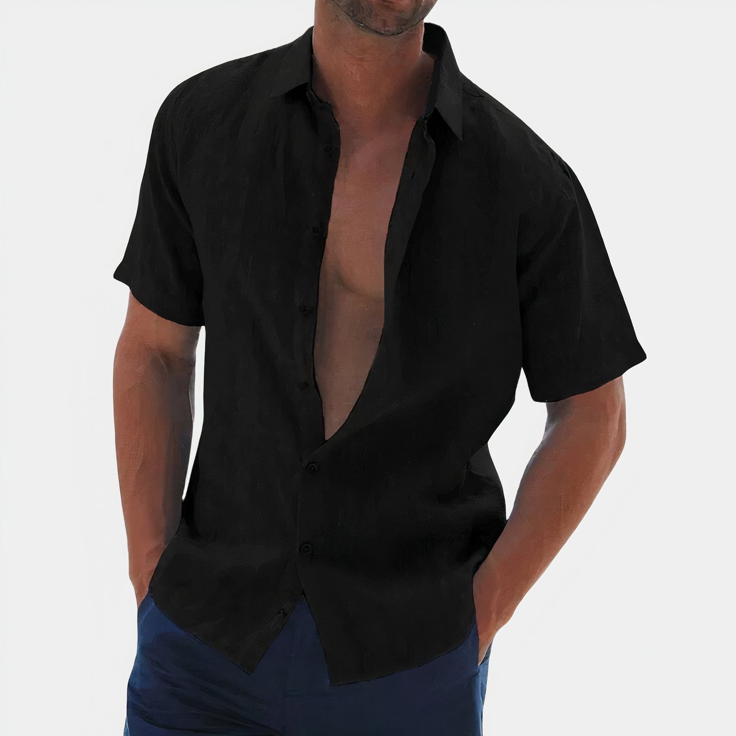 Jaime linen shirt, casual style