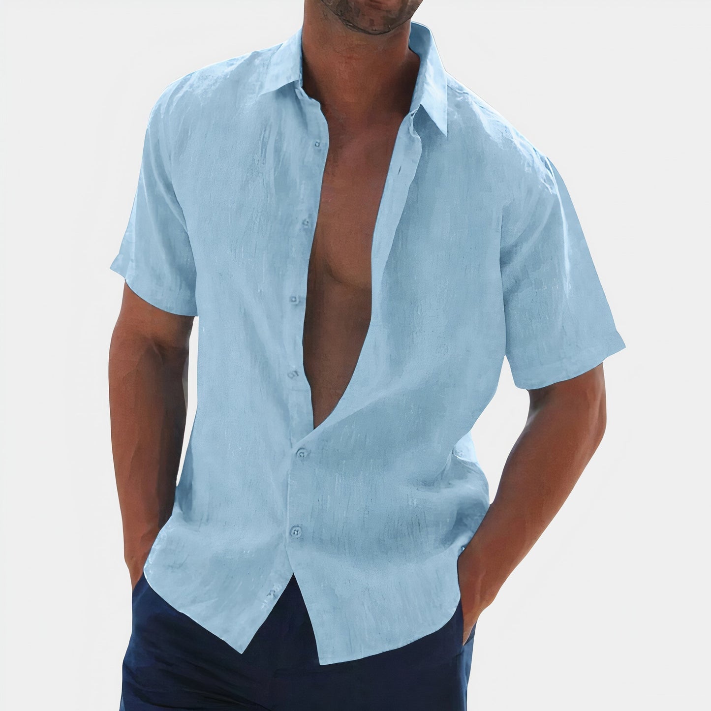 Jaime linen shirt, casual style
