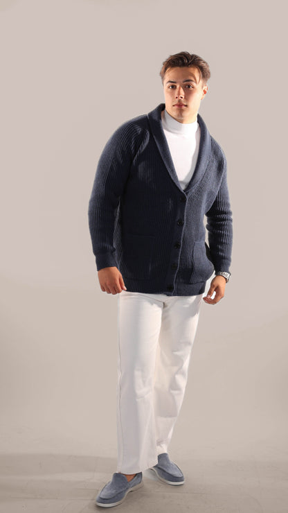 Old money Men's Winter Fit Cardigan